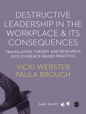 cover image of Destructive Leadership in the Workplace and its Consequences